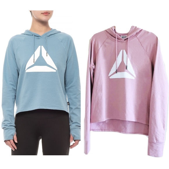 Reebok Tops - Reebok Pink Hoodie Activewear